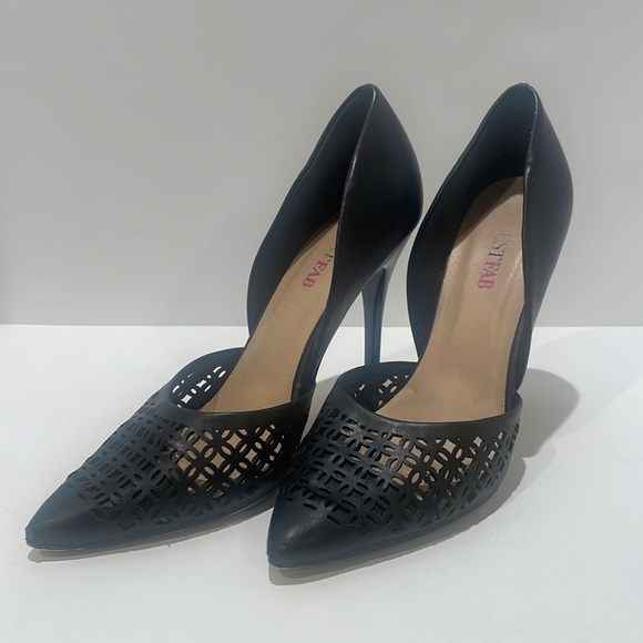 Just fab black heels / pumps - Picture 1 of 9